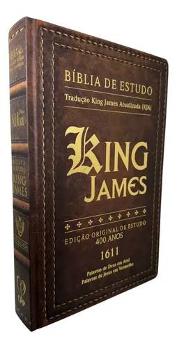 Bíblia de Estudo King James Atualizada em capa dura
