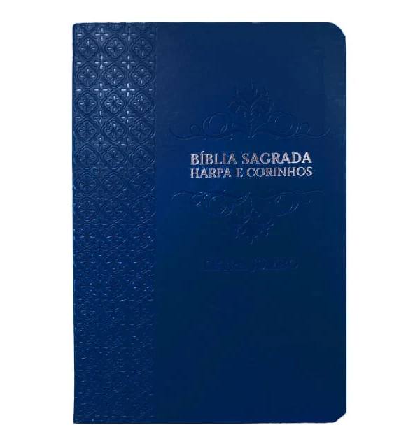 Bíblia Sagrada ARC Jumbo Premium, capa azul