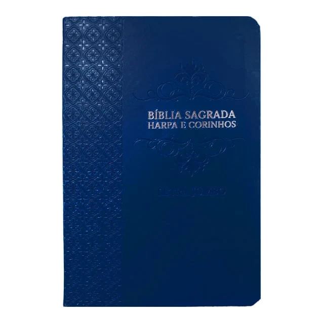 Bíblia Sagrada ARC Jumbo Premium, capa azul