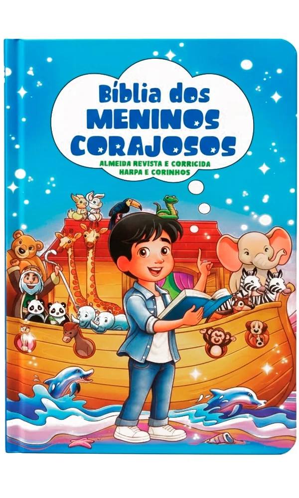 Bíblias Meninas Corajosas e Meninos Corajosos, capas infantis
