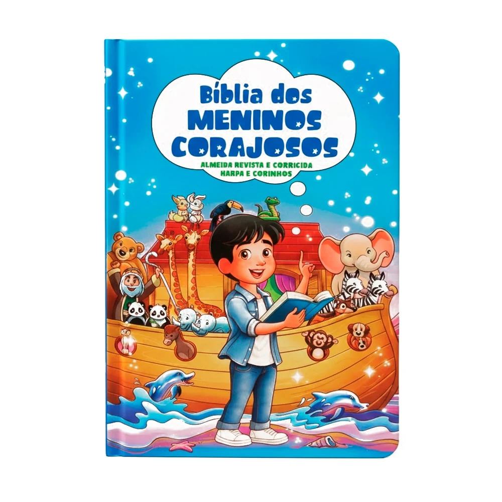 Bíblias Meninas Corajosas e Meninos Corajosos, capas infantis